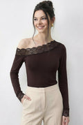 Dark brown Blouse