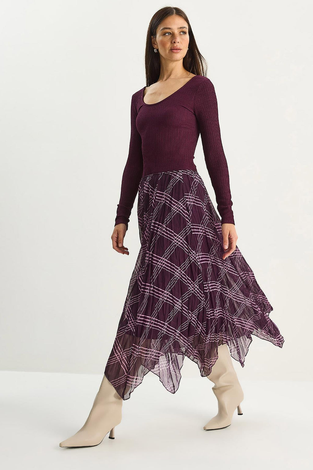 Purple‎ Skirt