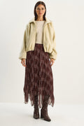 Brown‎ Skirt