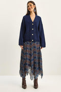 Blue‎ Skirt