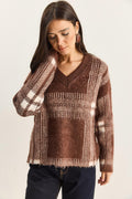 Brown‎ Sweater