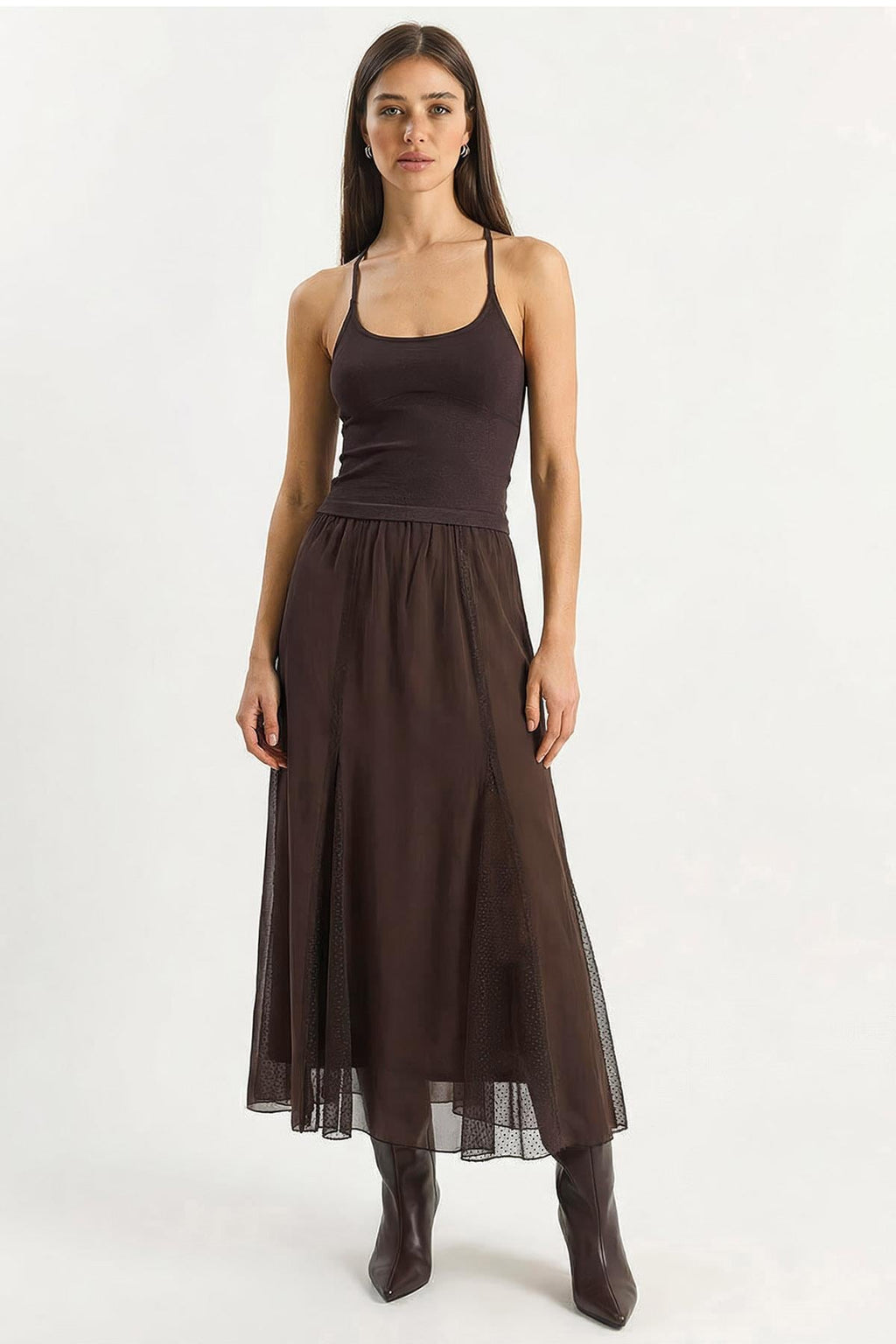 Brown Skirt