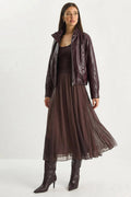 Brown Skirt