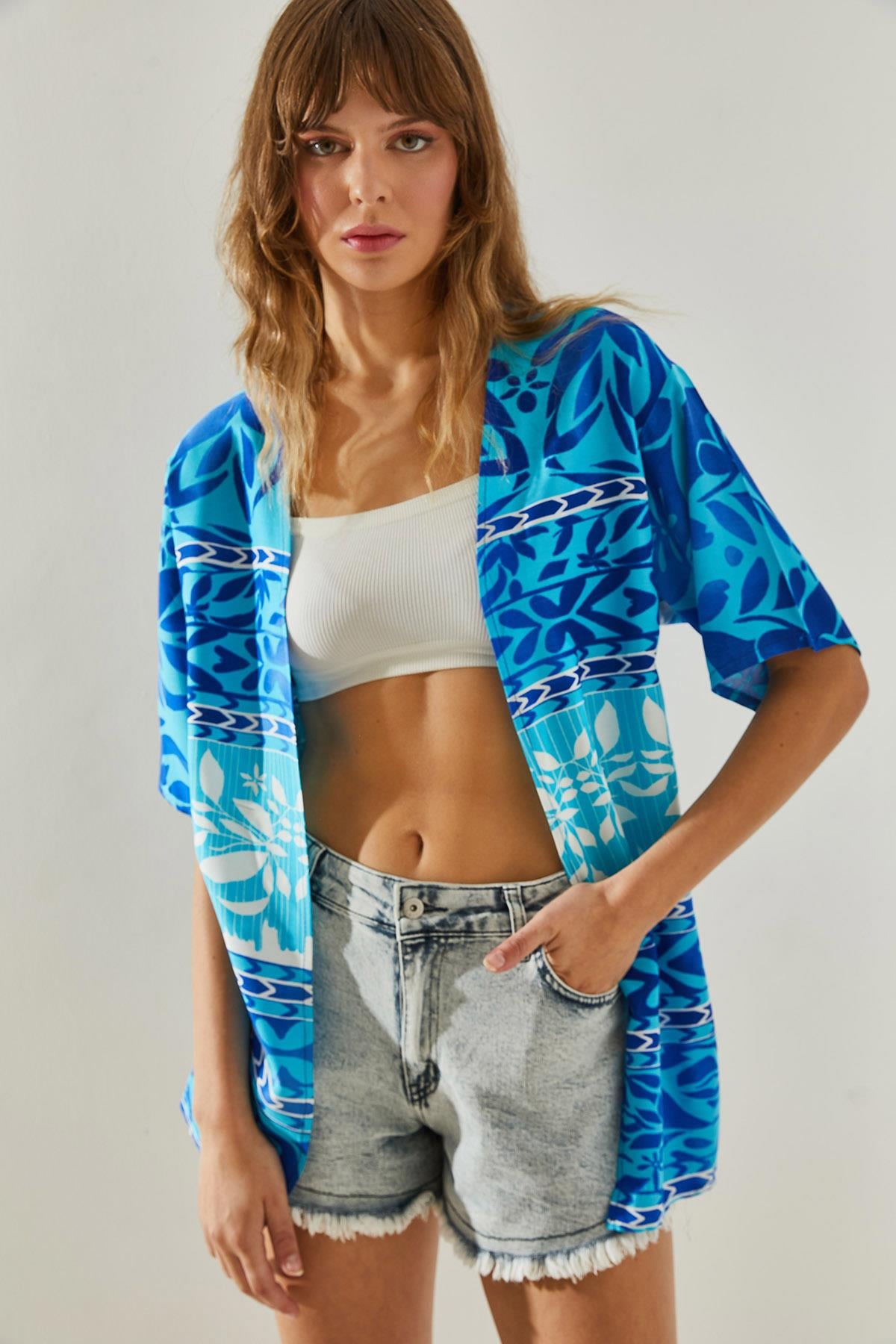 Blue Kimono