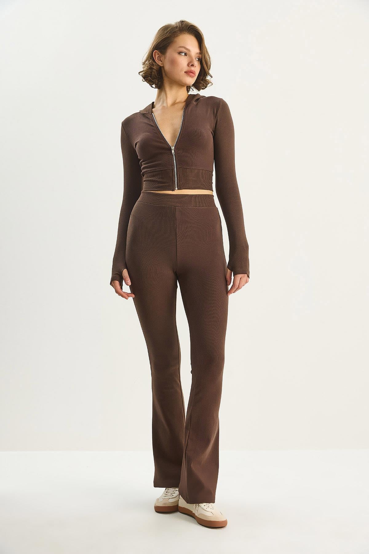 Brown‎ Leggings