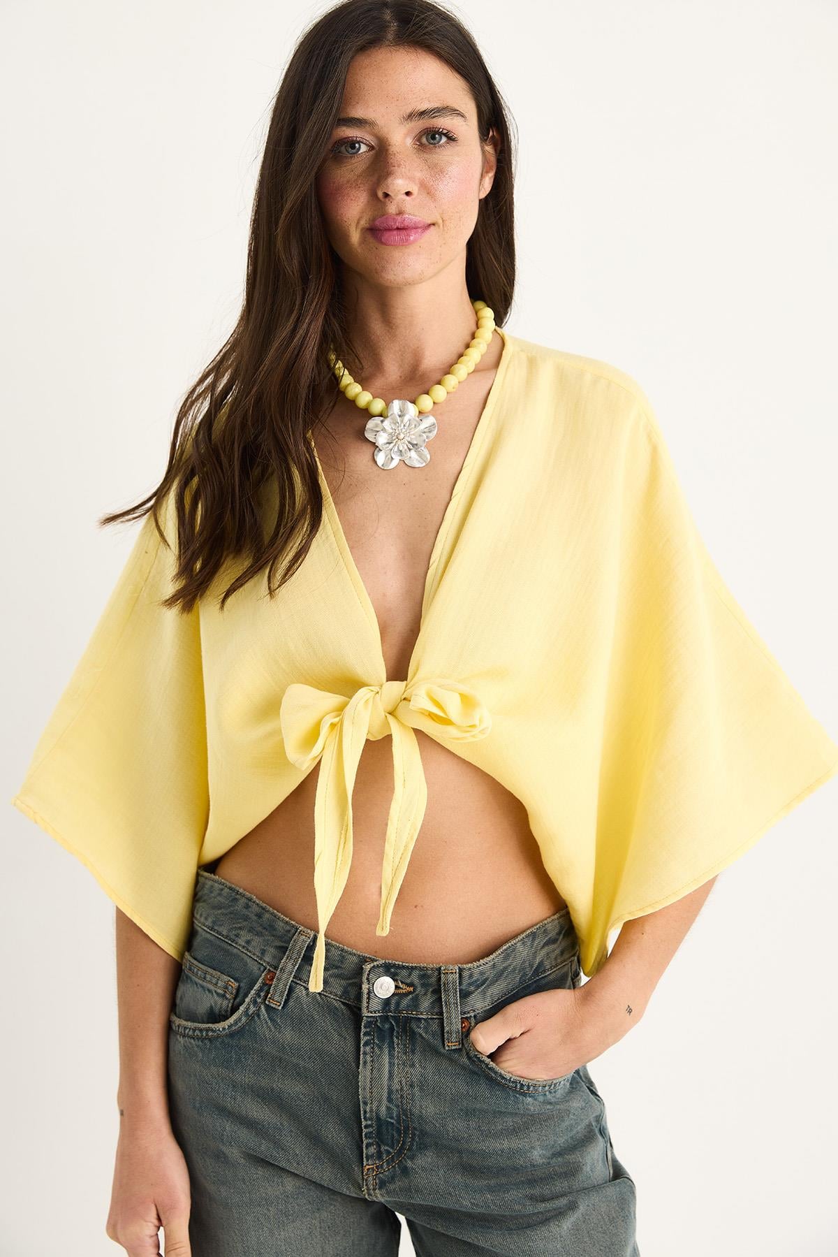 Yellow‎ Blouse