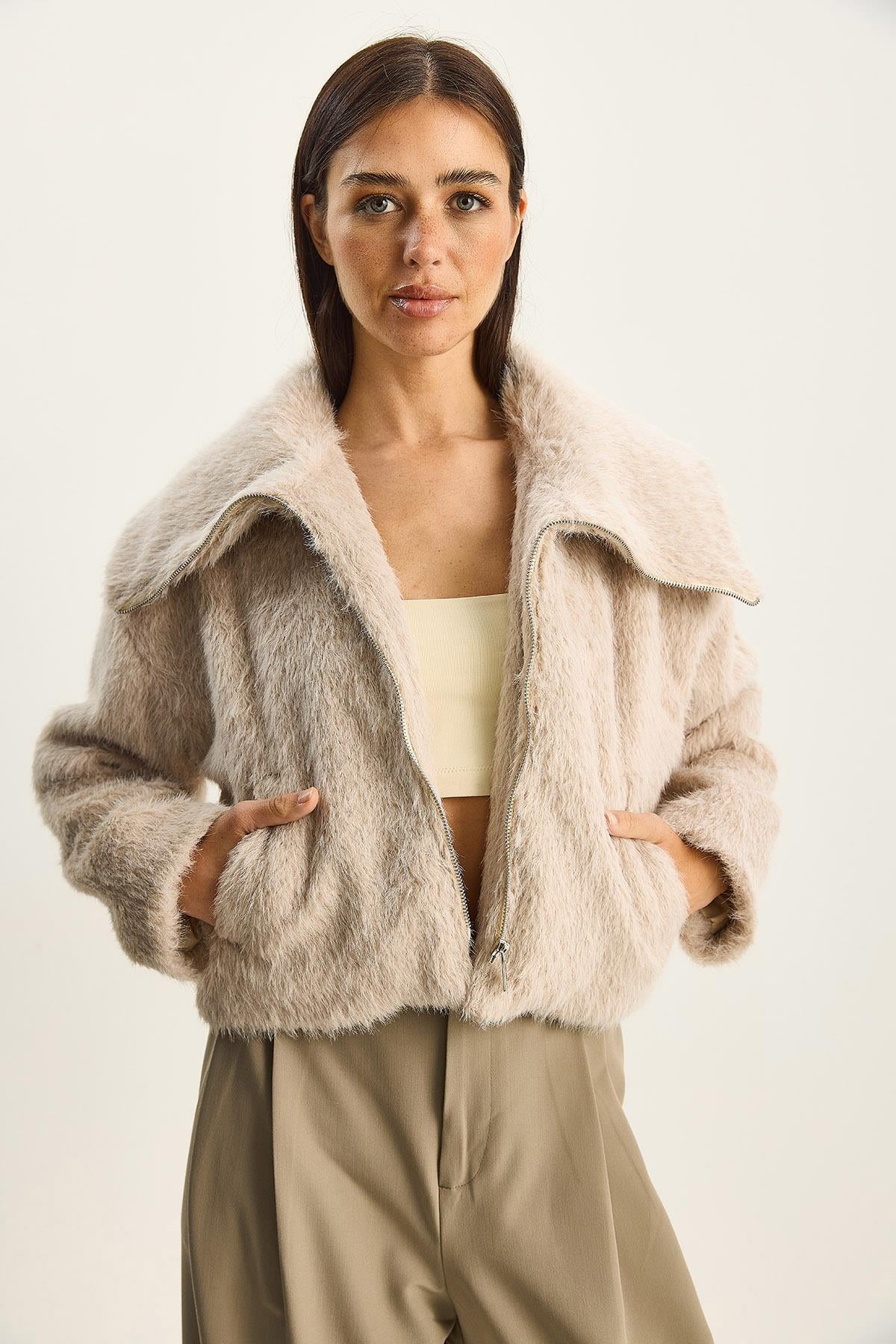 Beige‎ Jacket