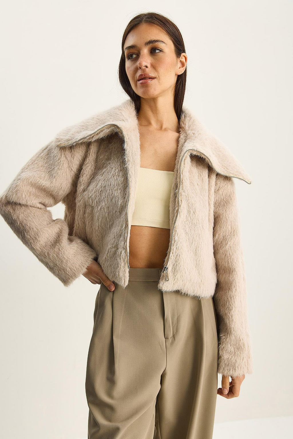 Beige‎ Jacket