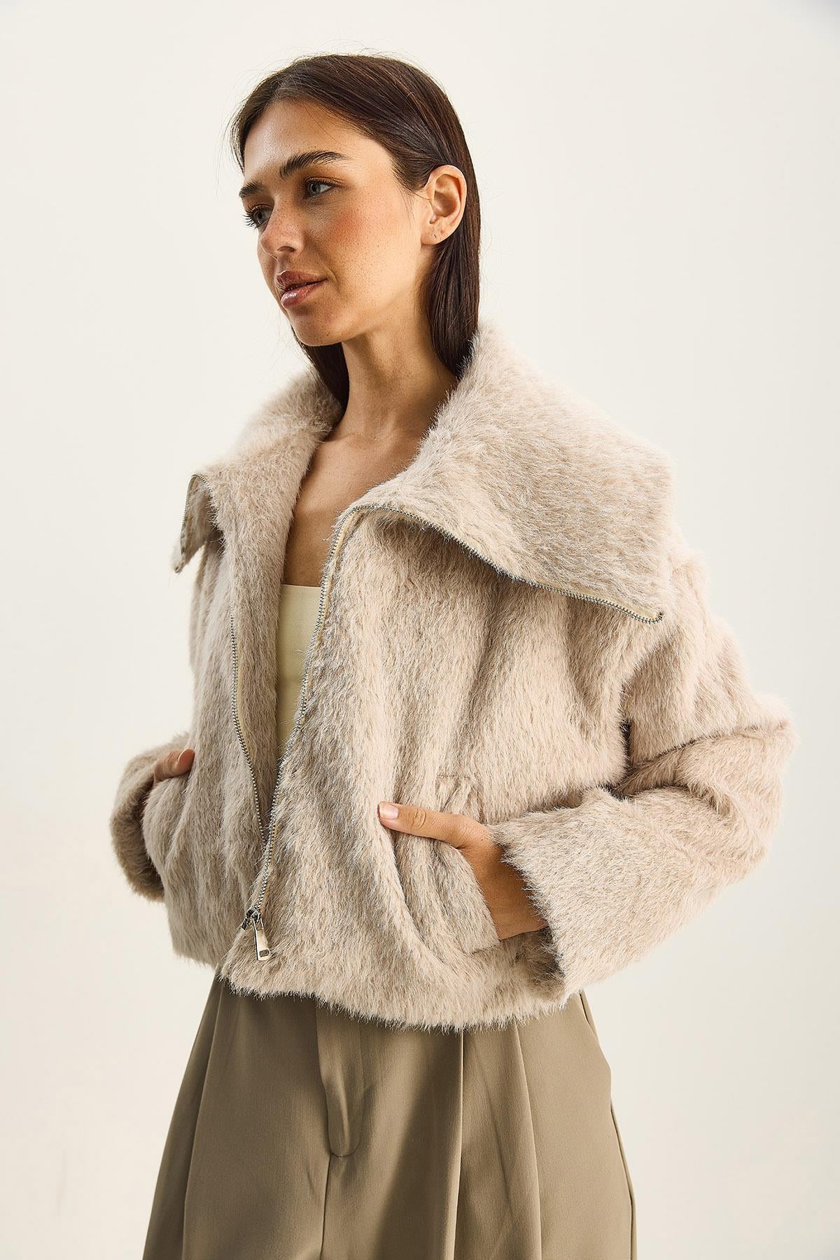 Beige‎ Jacket