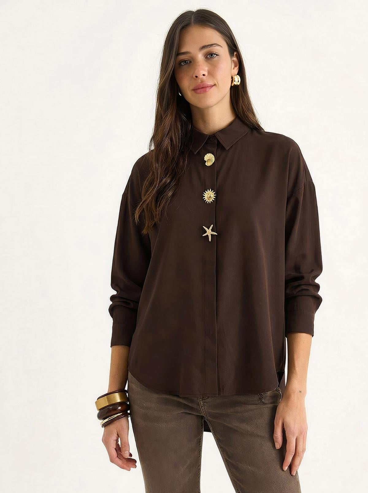 Women's Brown Shirt
