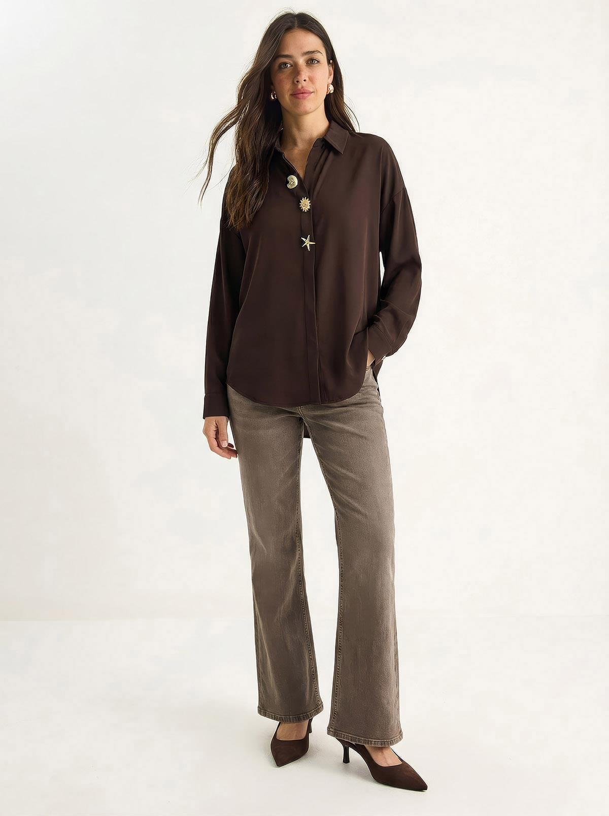Women's Brown Shirt