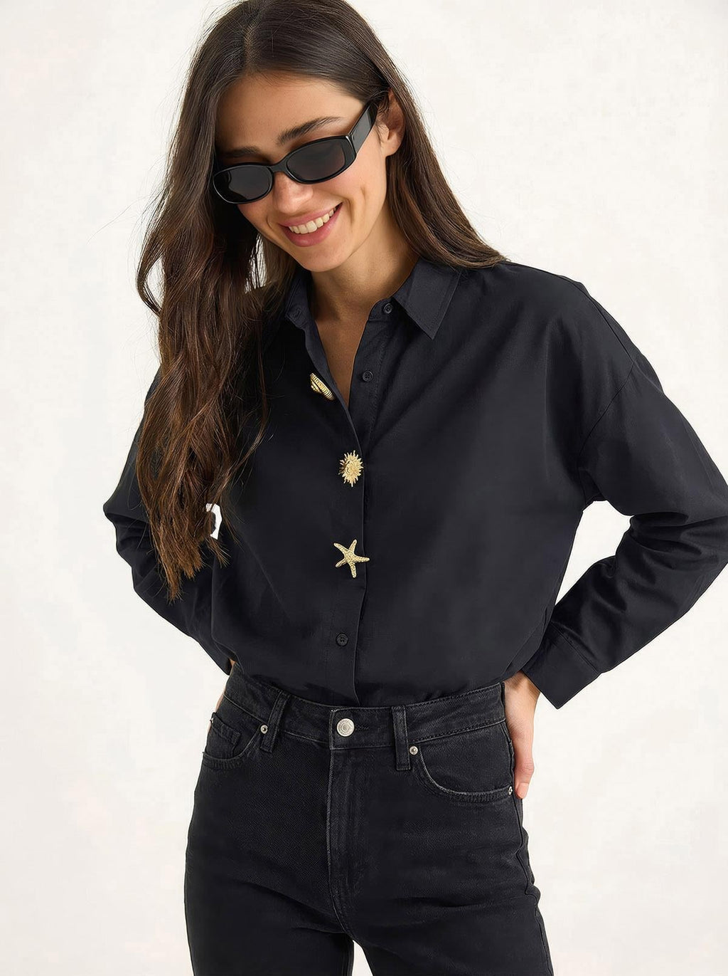Black Shirt