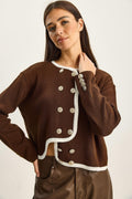 Brown‎ Cardigan