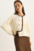 Cream‎ Cardigan