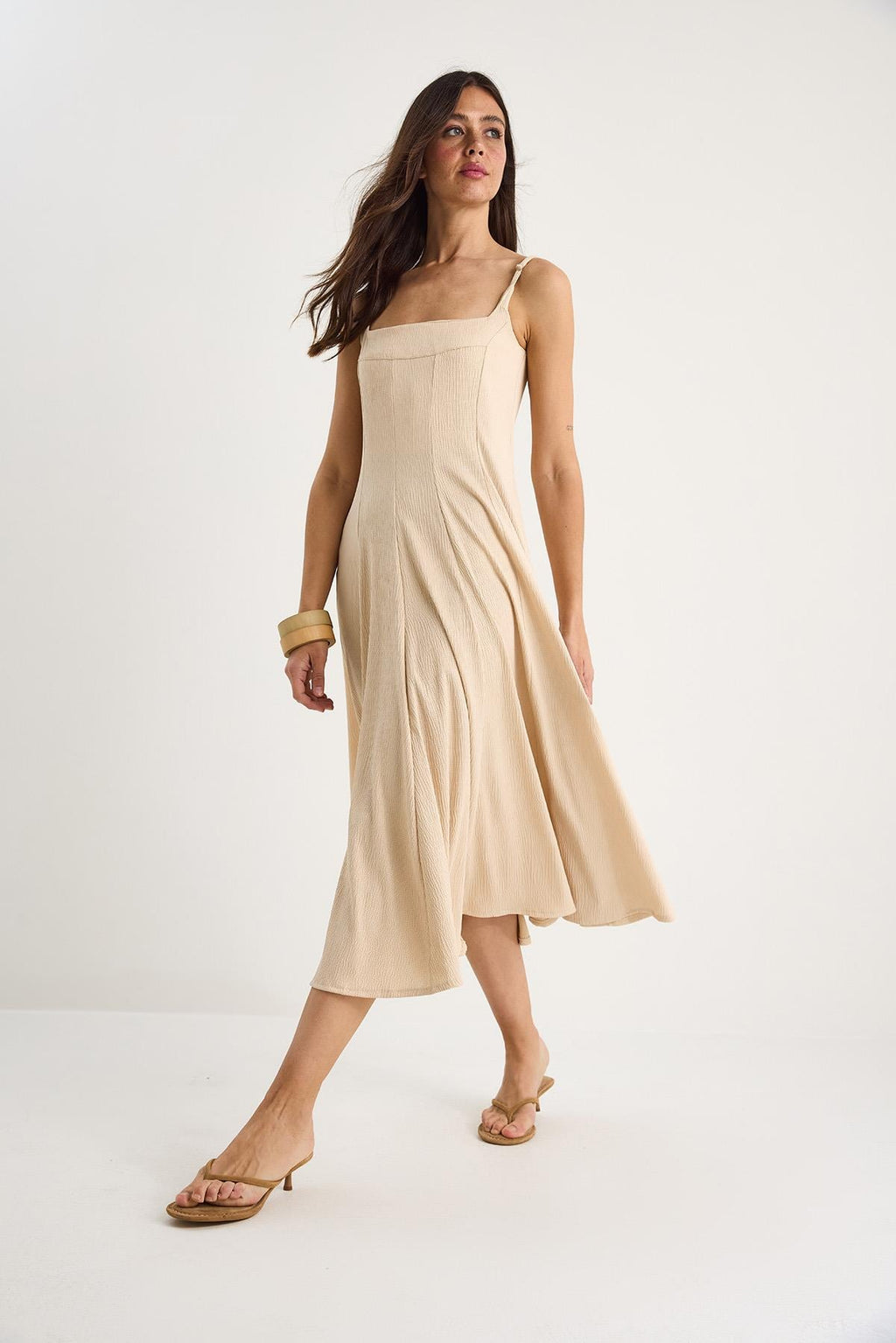 Beige‎ Dress