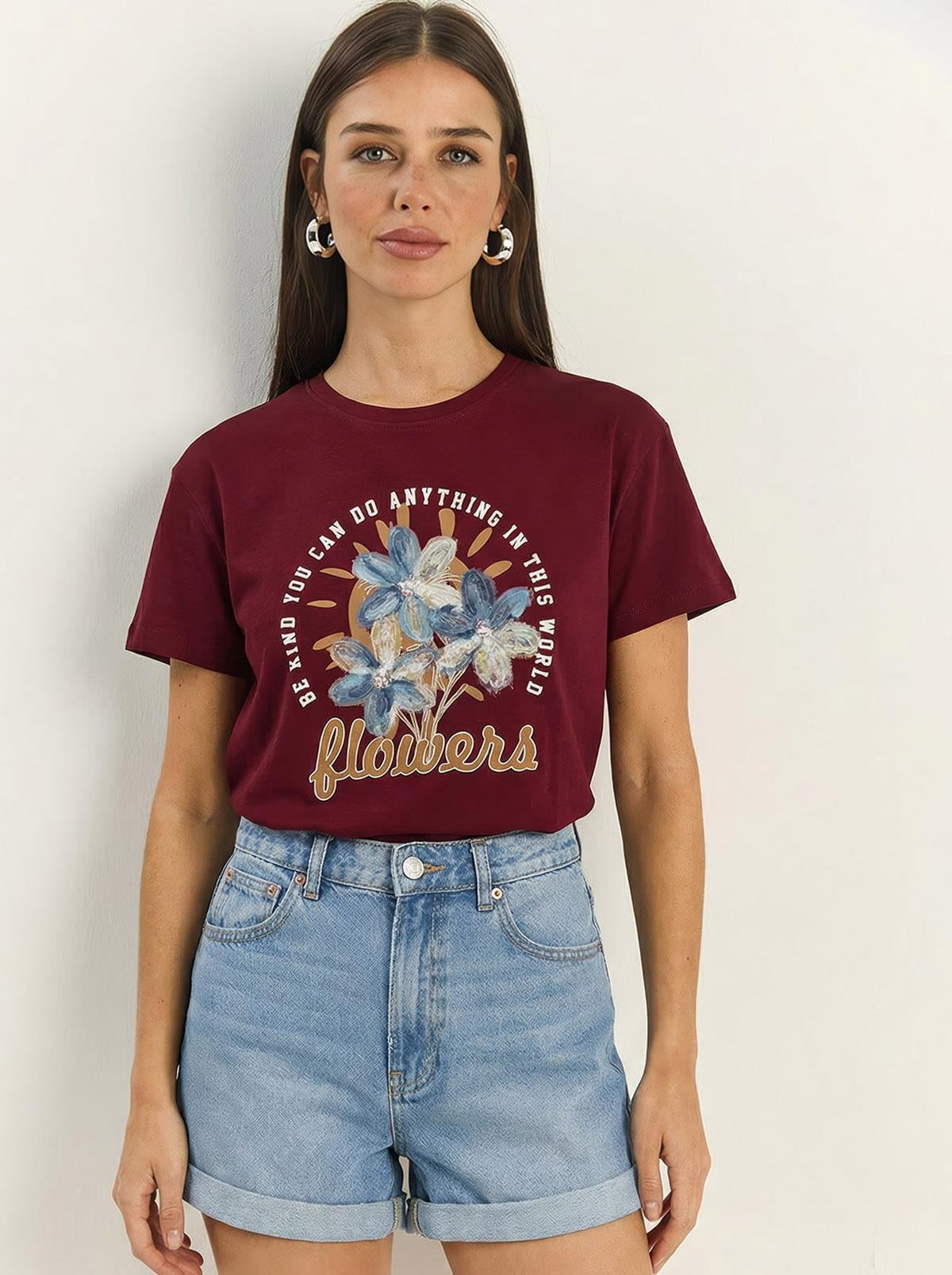 Burgundy T-Shirt