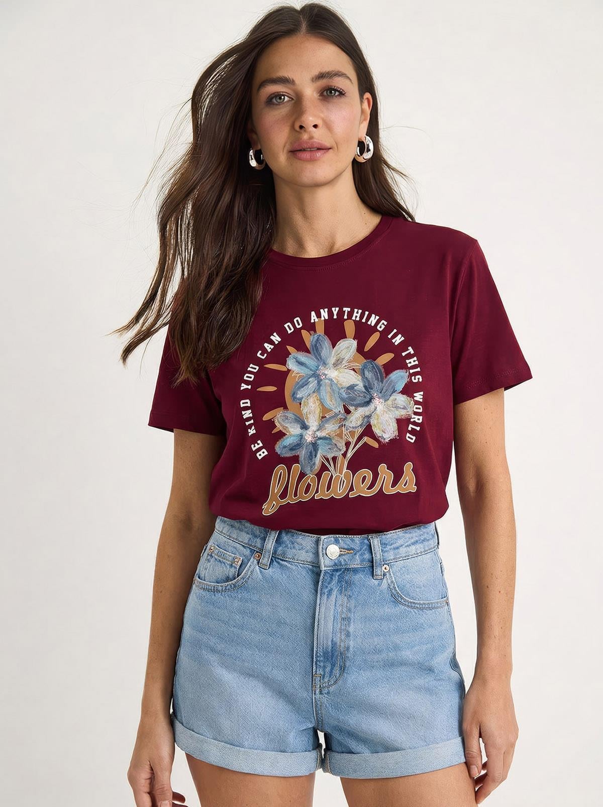 Burgundy T-Shirt