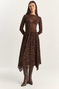 Brown‎ Skirt