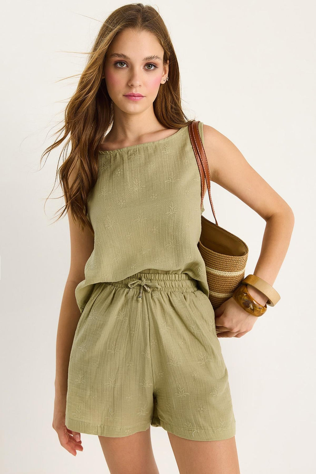 Green‎ Outfit Set