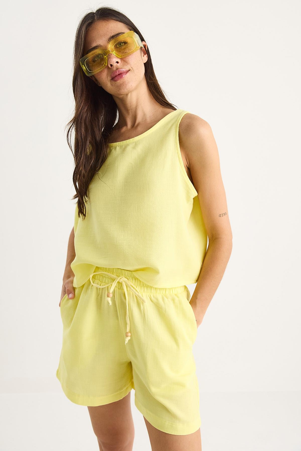 Yellow‎ Outfit Set
