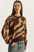 Brown‎ Sweater