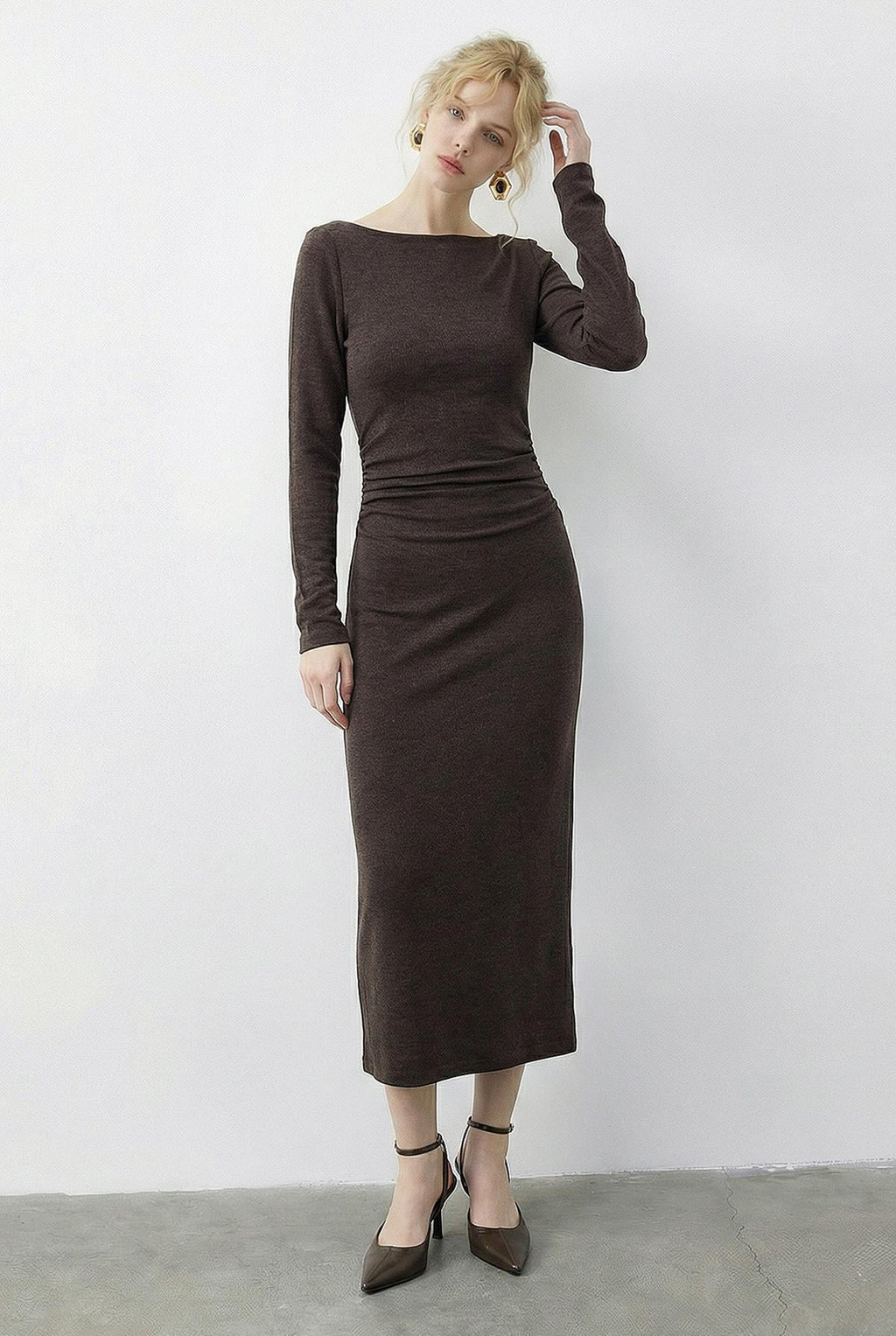 Brown Dress