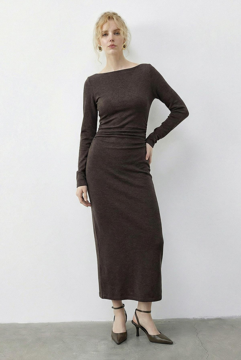 Brown Dress