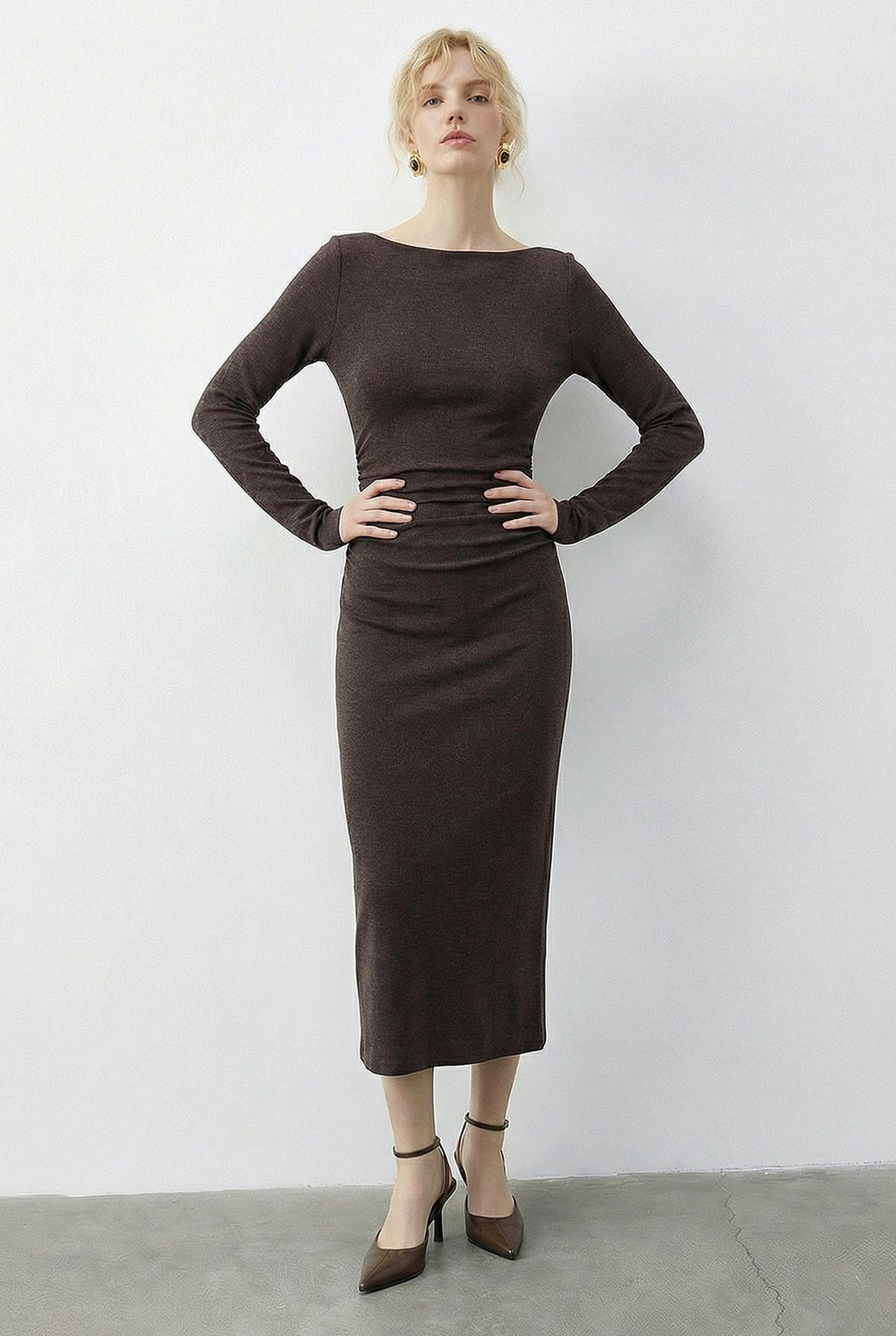 Brown Dress