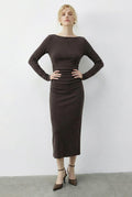 Brown Dress