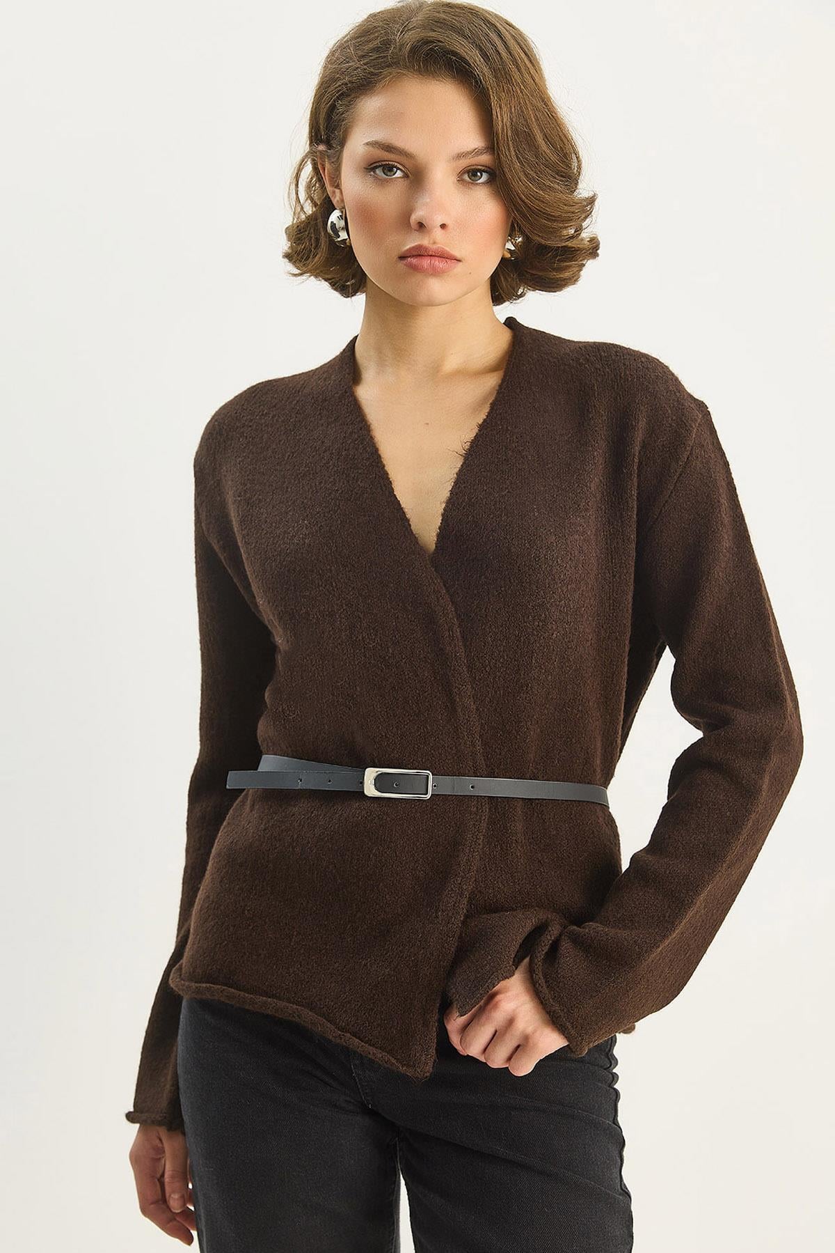 Brown‎ Cardigan