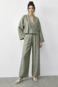 Aqua Green Kimono