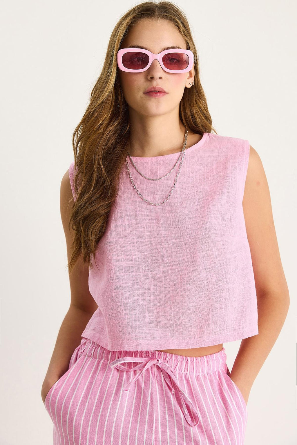 Pink‎ Blouse