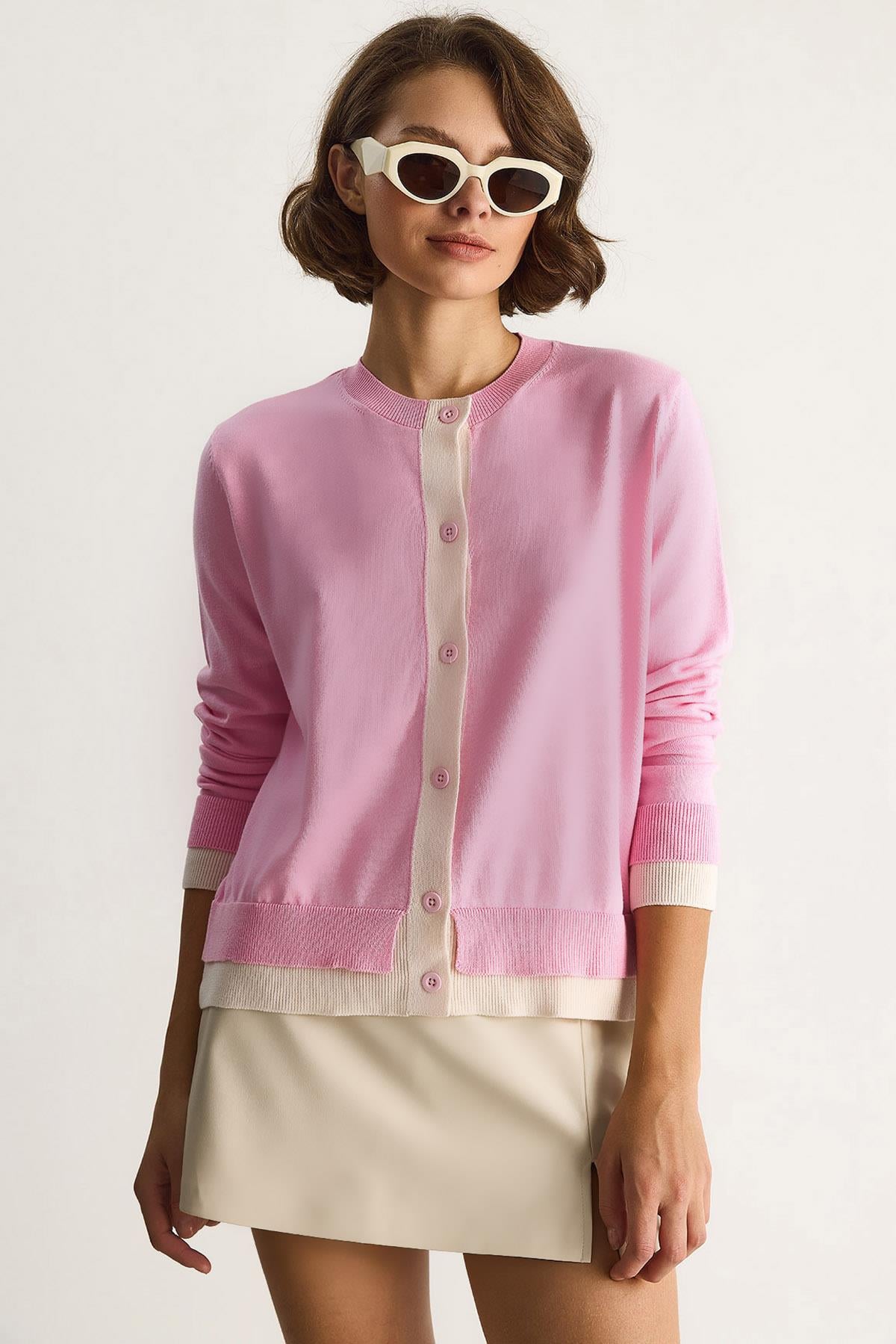 Pink‎ Cardigan
