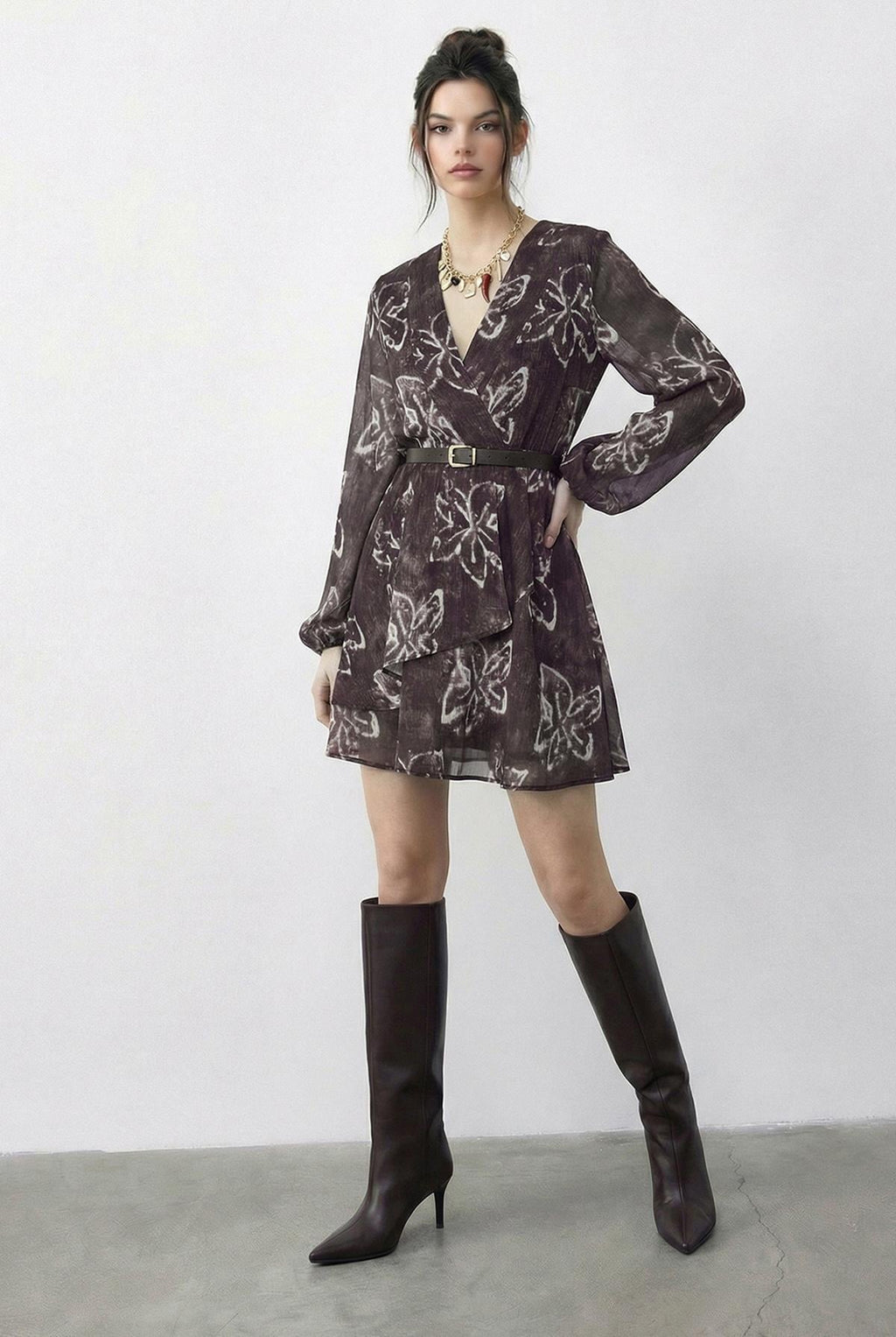 Brown Dress