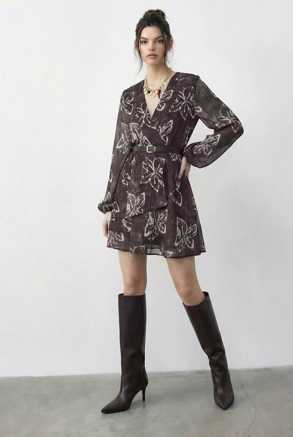 Brown Dress