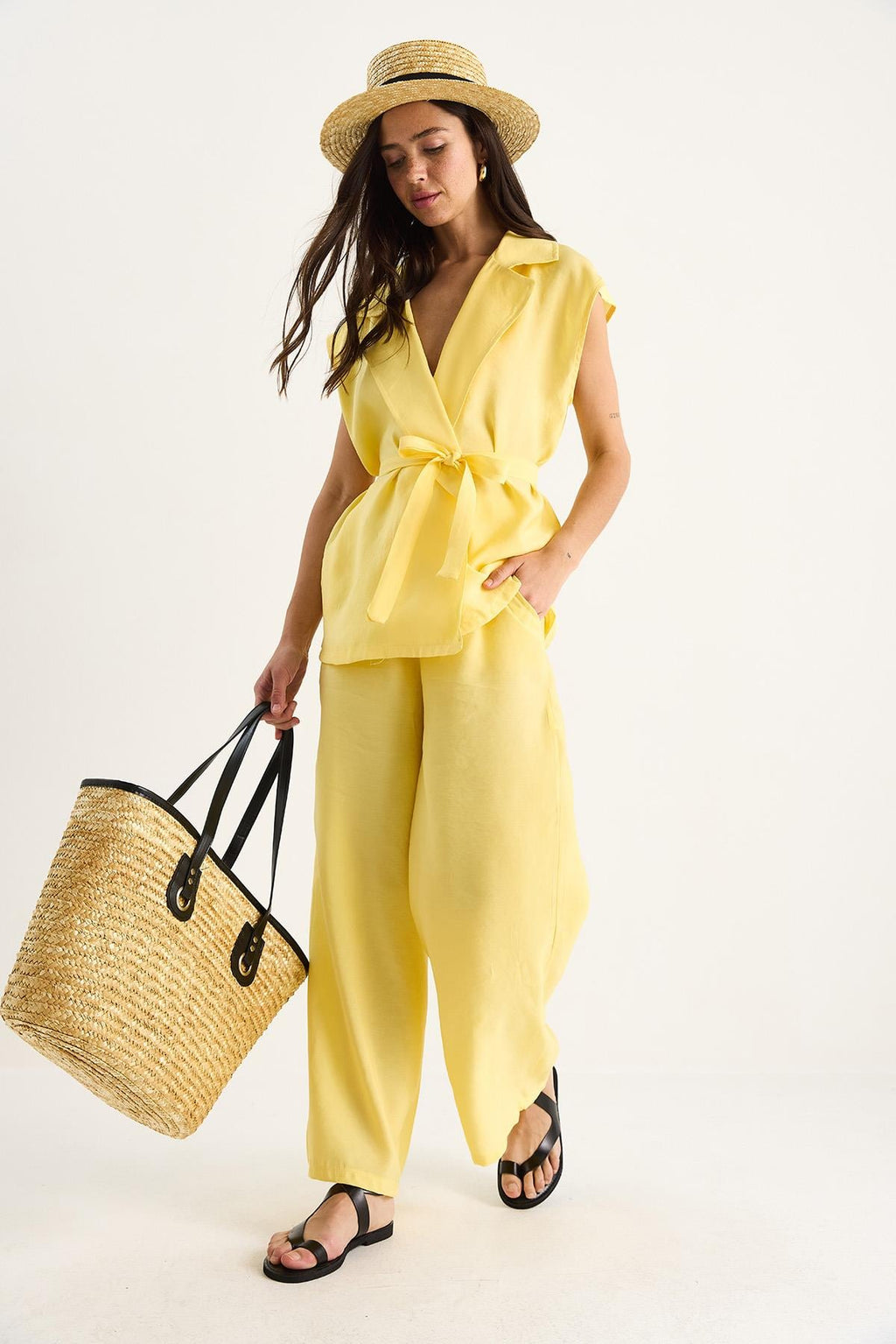 Yellow‎ Outfit Set
