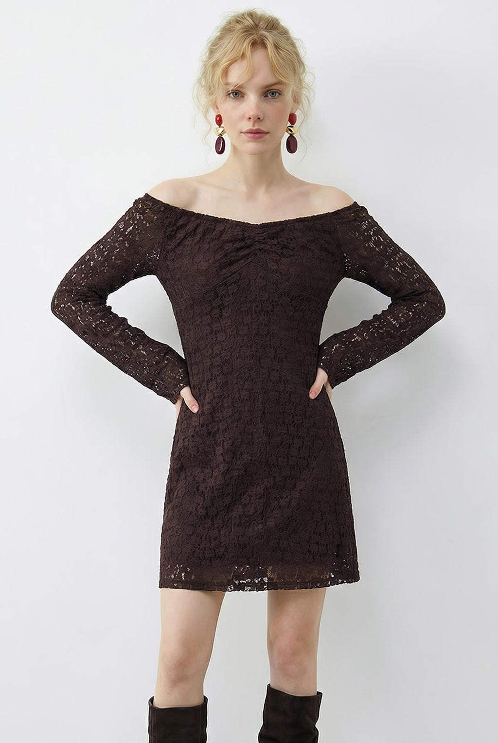 Brown Dress