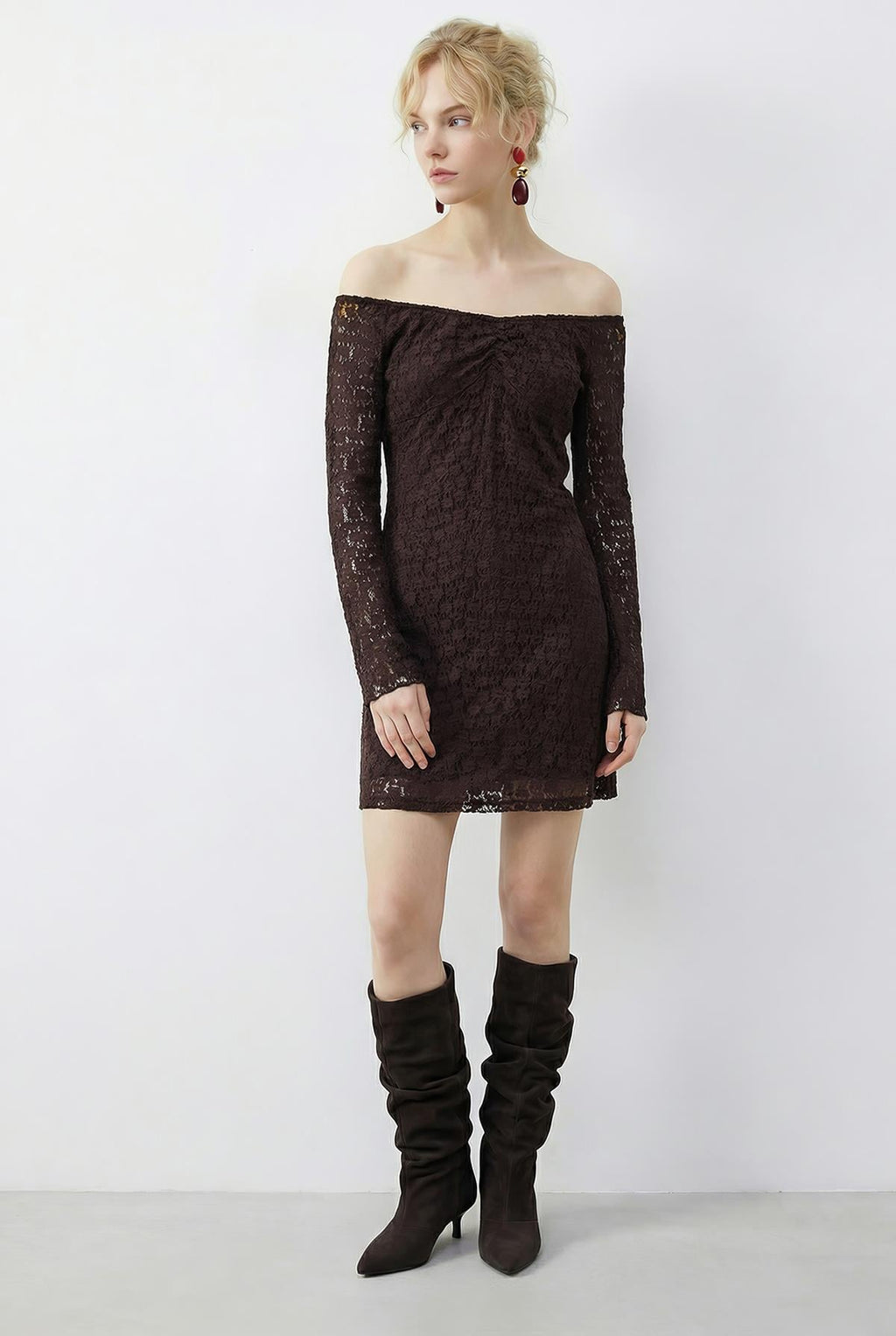 Brown Dress