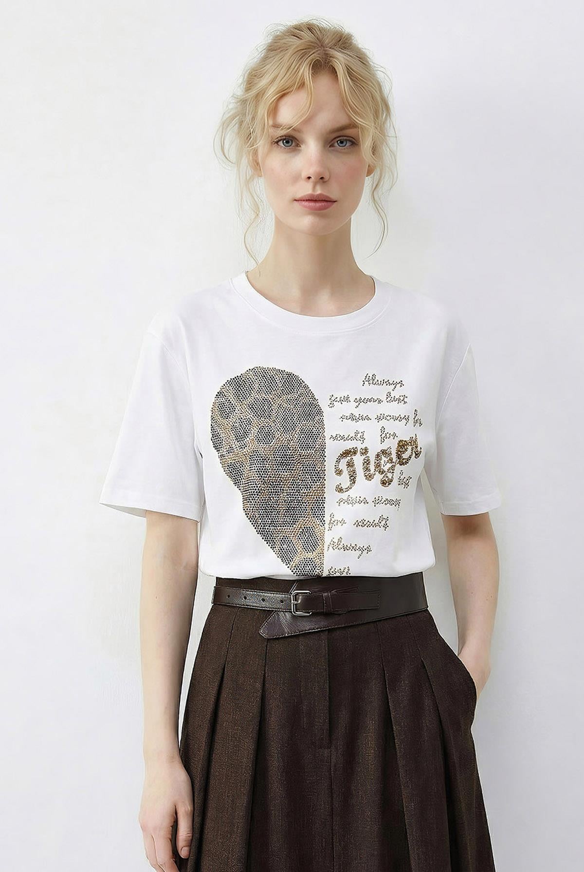 Women's White T-Shirt