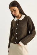 Brown‎ Cardigan