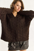 Brown‎ Sweater