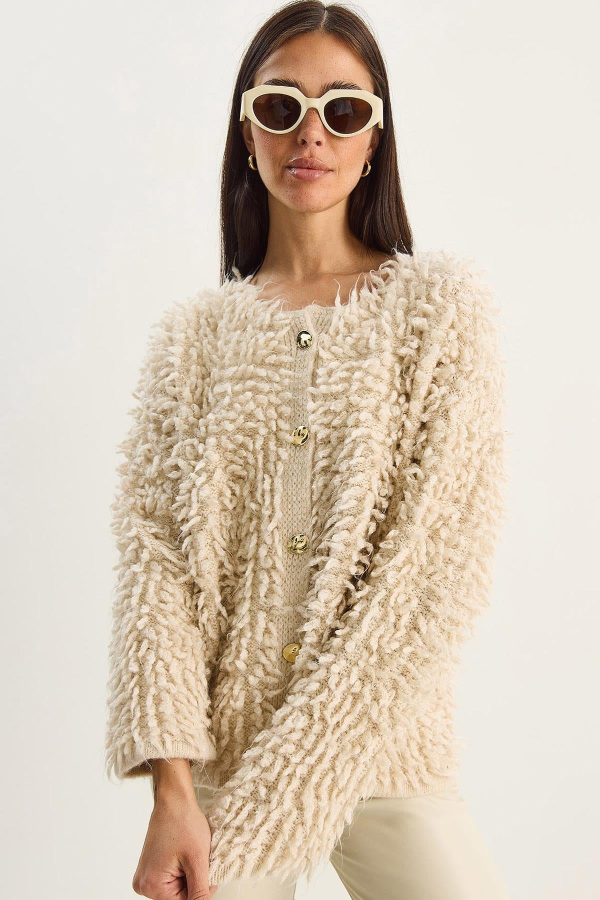 Beige‎ Cardigan