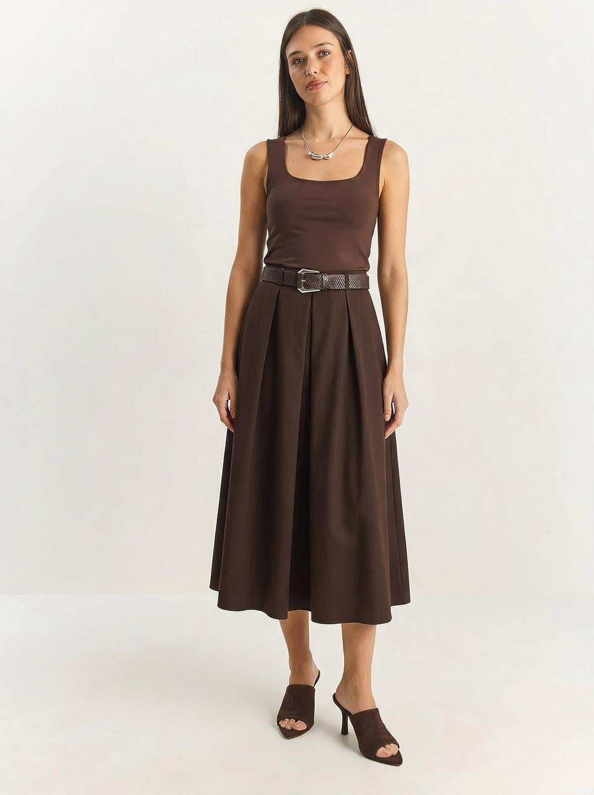 Women's Brown Skirt