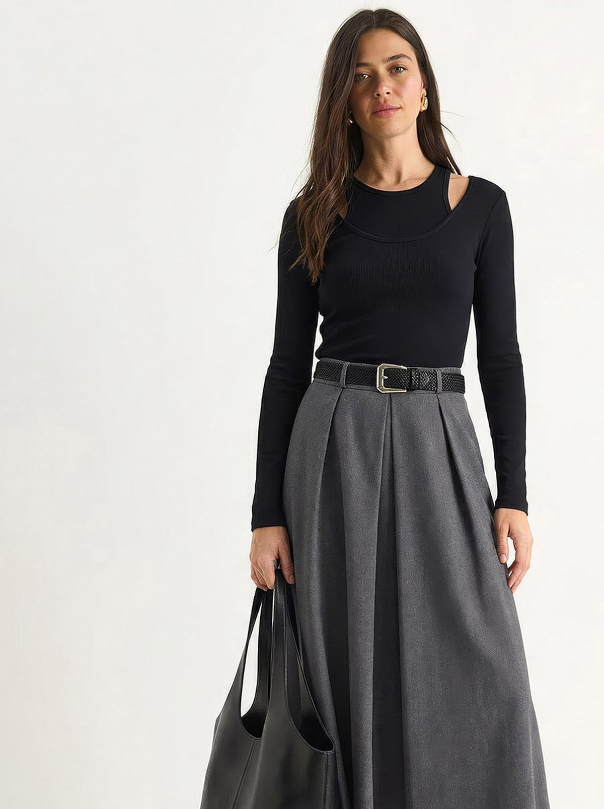Women's Grey Skirt