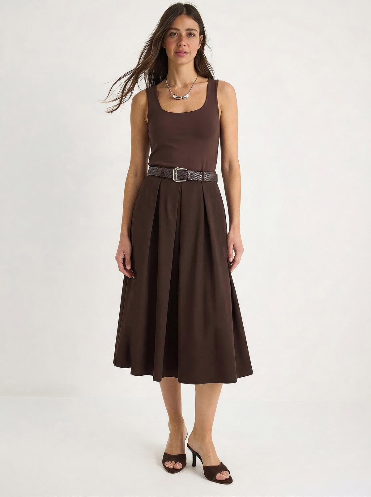 Women's Brown Skirt
