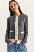 Grey‎ Cardigan