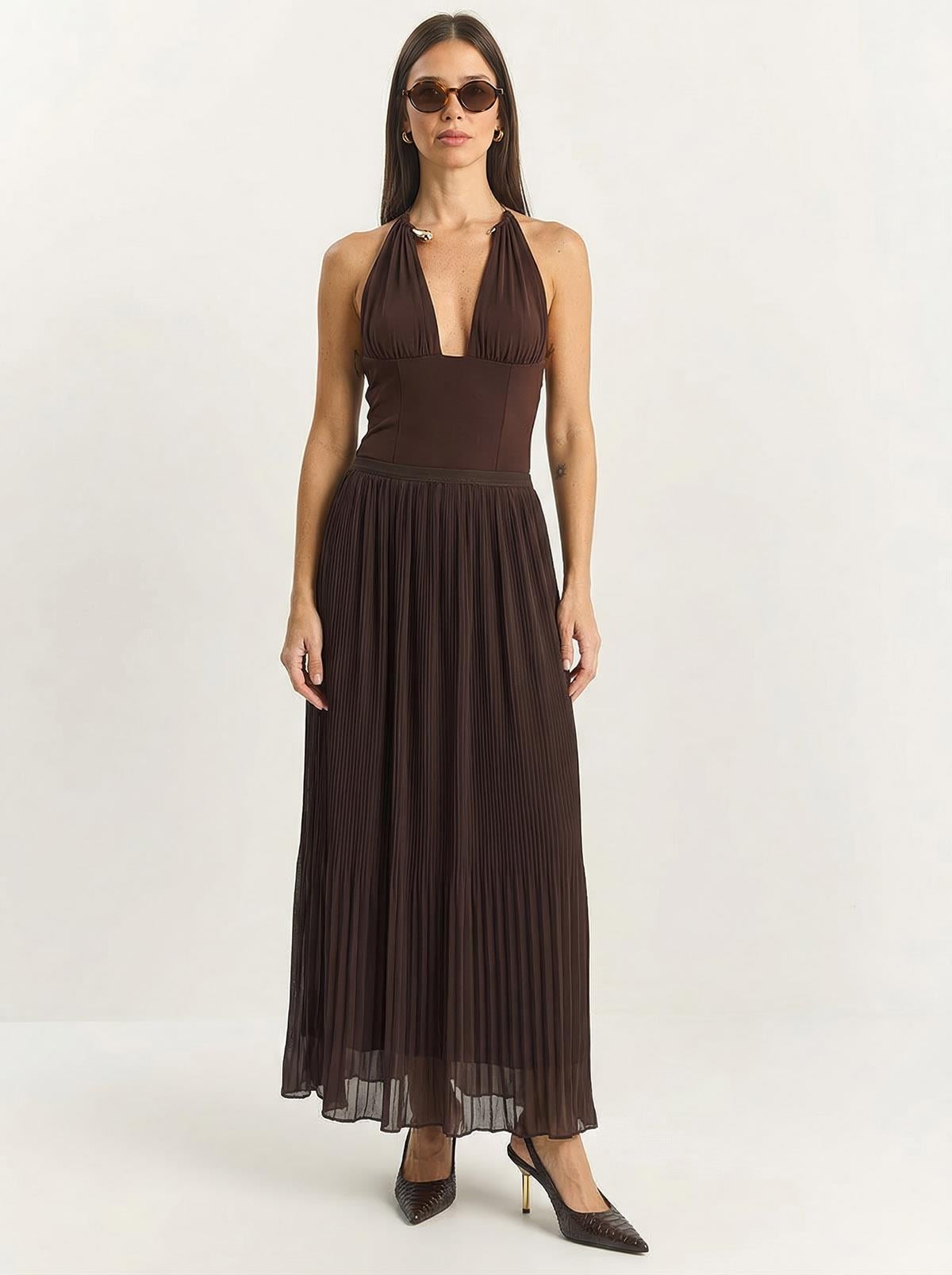 Brown Skirt