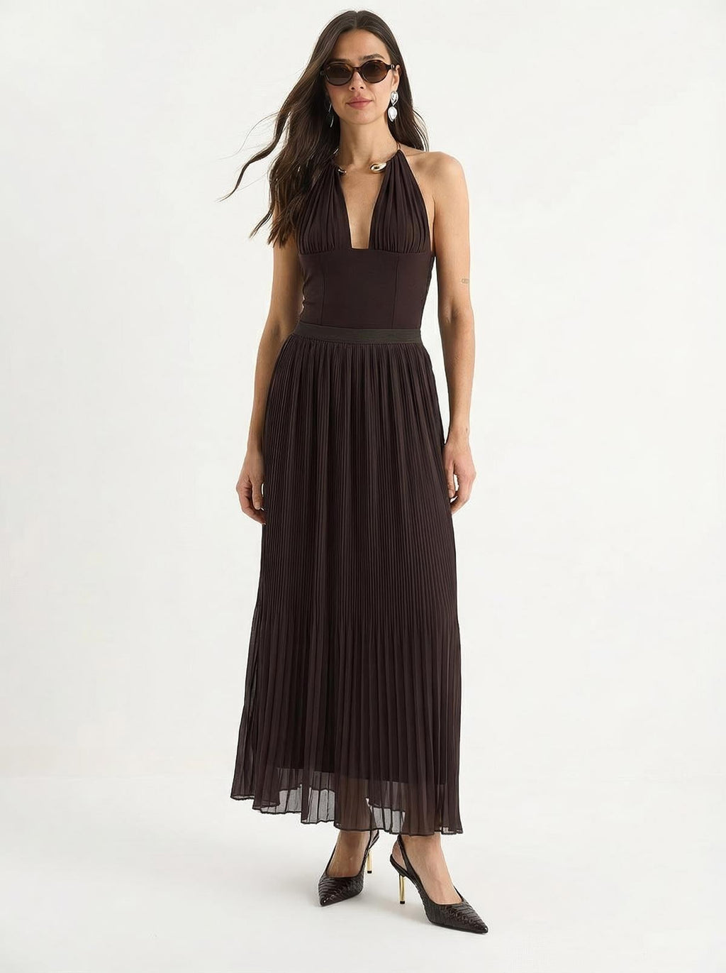 Brown Skirt