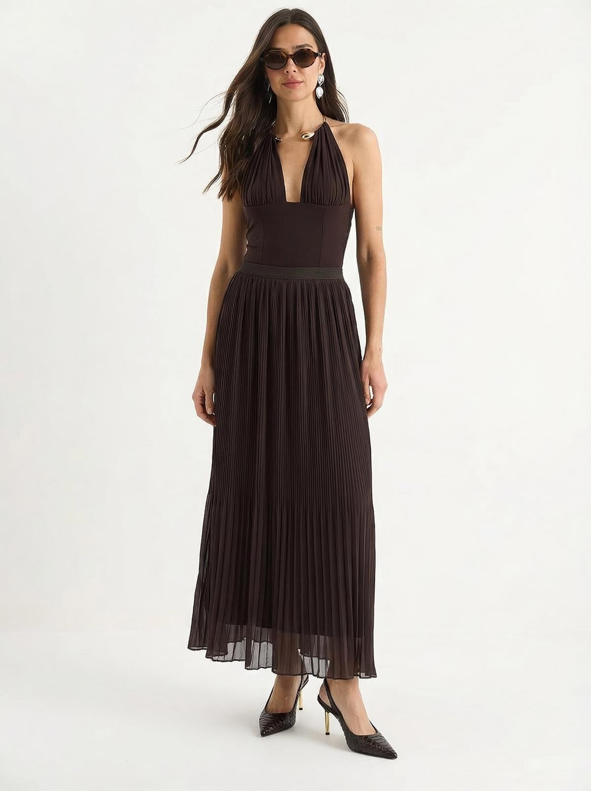 Brown Skirt