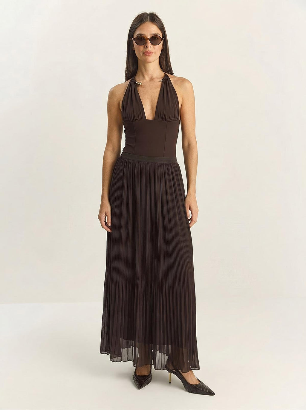 Brown Skirt